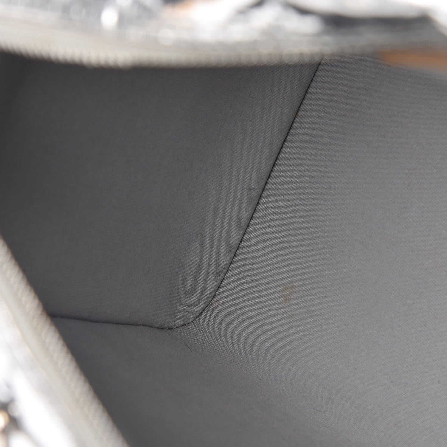 Louis Vuitton Monogram Miroir Speedy 35 Silver 8 of 20