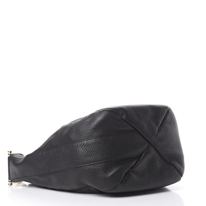 Gucci Calfskin Medium Greenwich Shoulder Bag Black 3 of 9