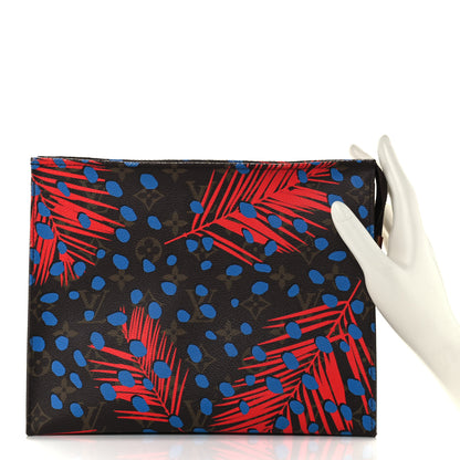Louis Vuitton Monogram Jungle Dots Toiletry Pouch 26 Coquelicot Denim 2 of 9