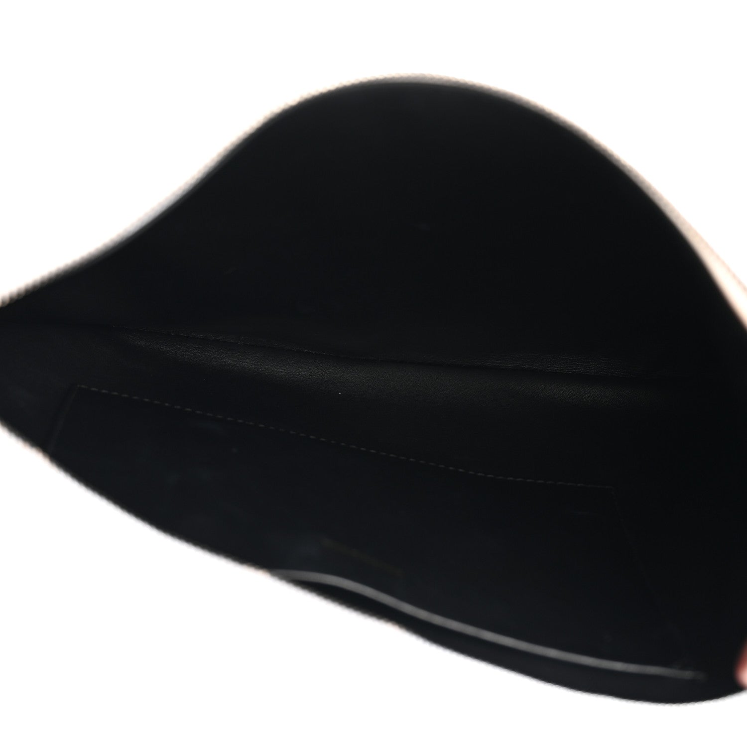 Balenciaga Calfskin Logo Large Zip Pouch White 5 of 8