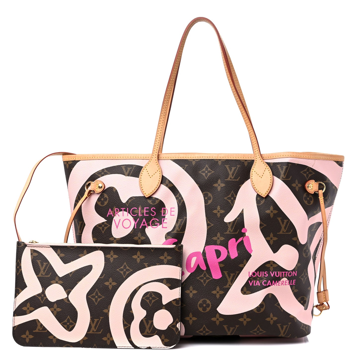 Monogram Tahitienne Capri Neverfull MM