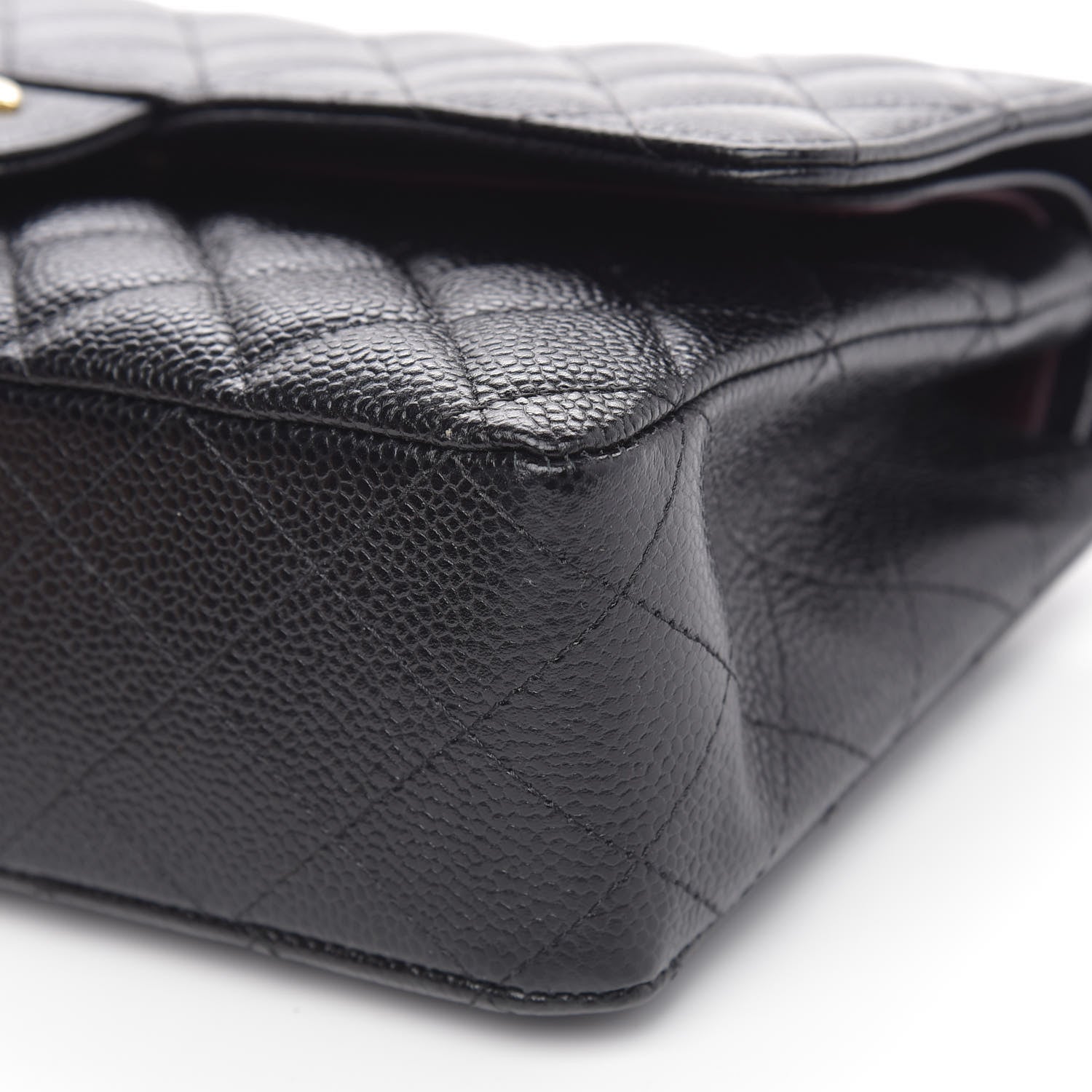 Chanel Caviar Quilted Medium Double Flap Black 10 of 10