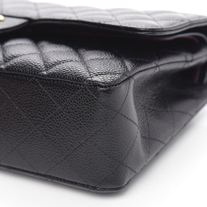 Chanel Caviar Quilted Medium Double Flap Black 10 of 10
