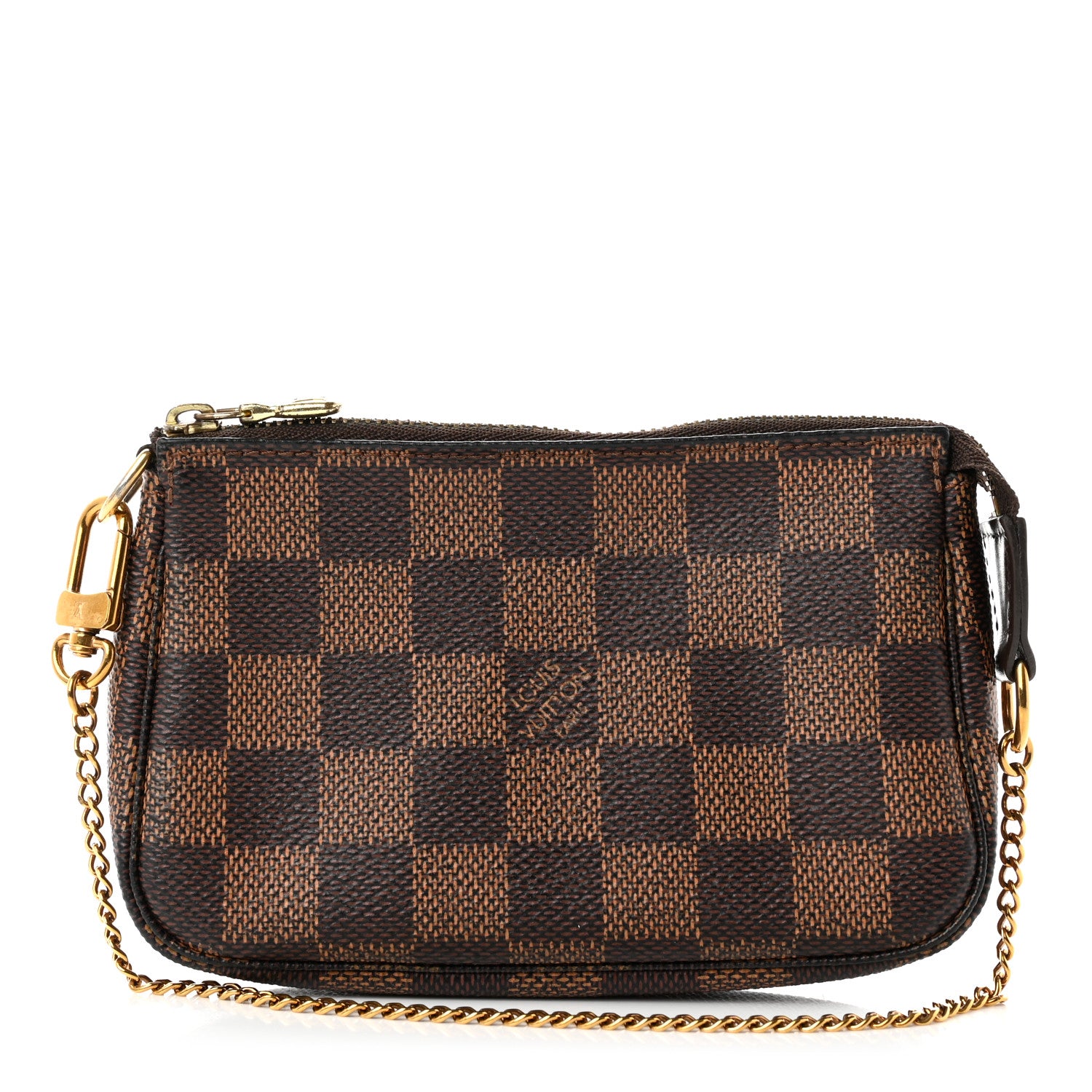 Louis Vuitton Damier Ebene Mini Pochette Accessories 1 of 8
