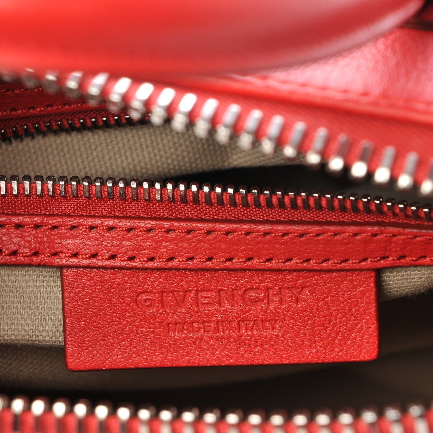 Givenchy Sugar Goatskin Mini Antigona Medium Red 6 of 7