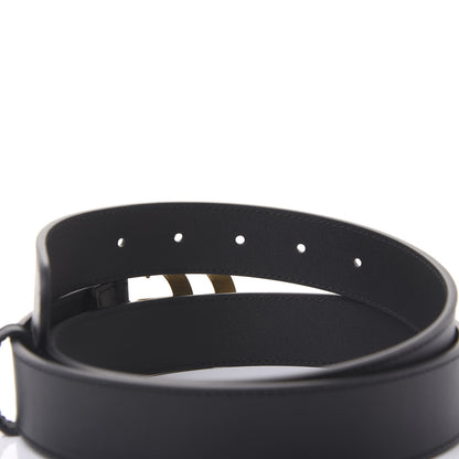 Gucci Calfskin Double G 30mm Belt 90 36 Black 3 of 6