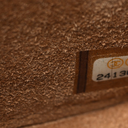 Chanel Grained Calfskin Mini Square Classic Pure Flap Brown 7 of 11