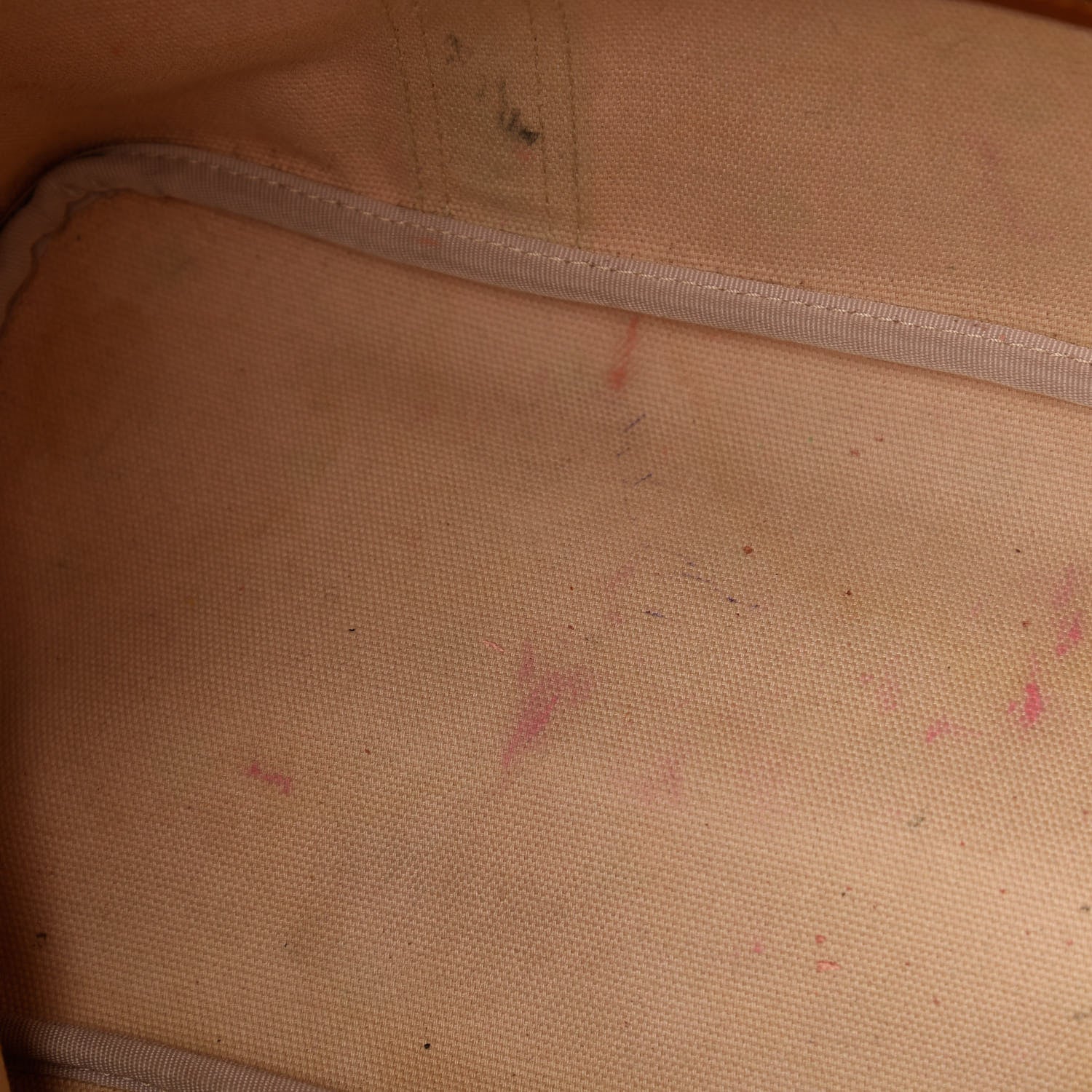 MCM Visetos Shopping Tote Cognac 9 of 12