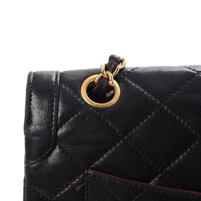 Chanel Lambskin Quilted Medium Double Flap Black 21 of 21
