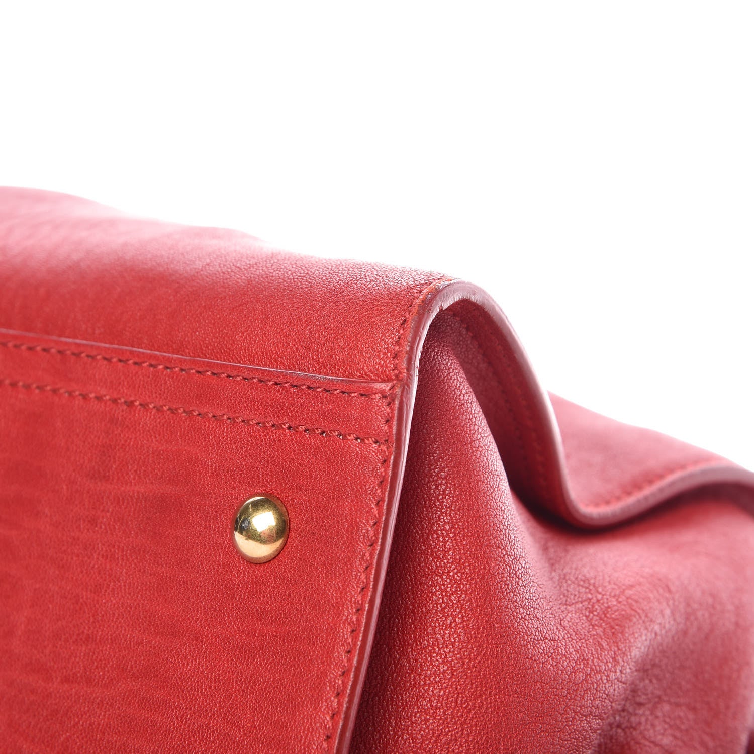 Saint Laurent Sheepskin Medium Cabas ChYc Rouge Orient 23 of 23