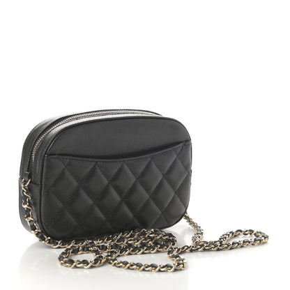 Chanel Caviar Quilted Vanity With Chain Black 3 of 10