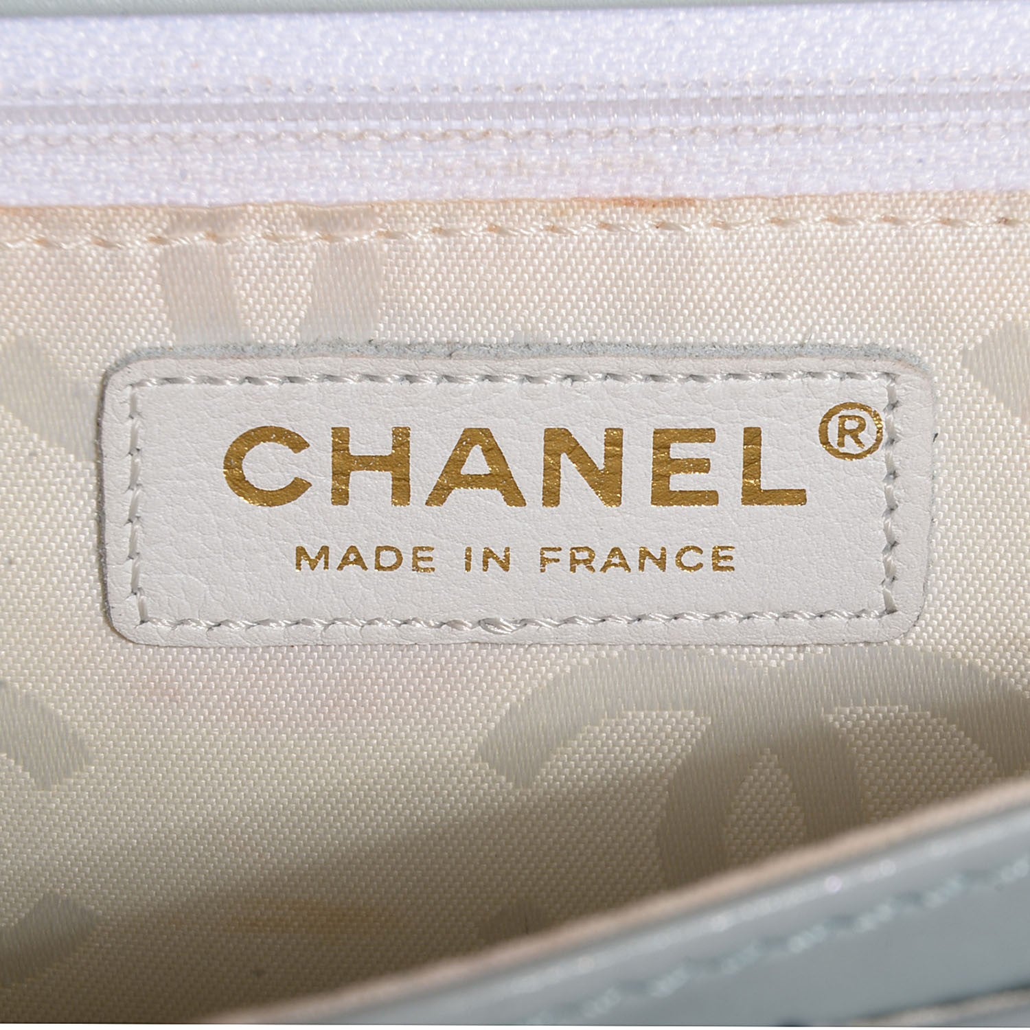 Chanel Calfskin Quilted Wild Stitch Flap Light Blue 7 of 8