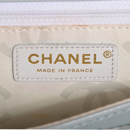 Chanel Calfskin Quilted Wild Stitch Flap Light Blue 7 of 8
