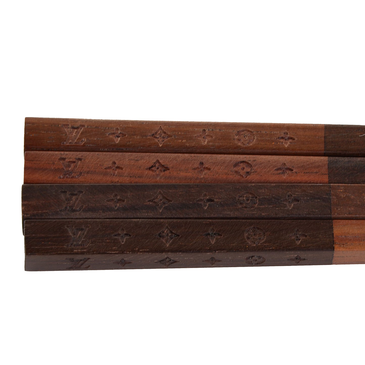 Rosewood Monogram Chopsticks with Case
