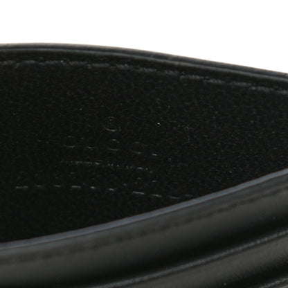 Gucci Guccissima Card Holder Black 6 of 9
