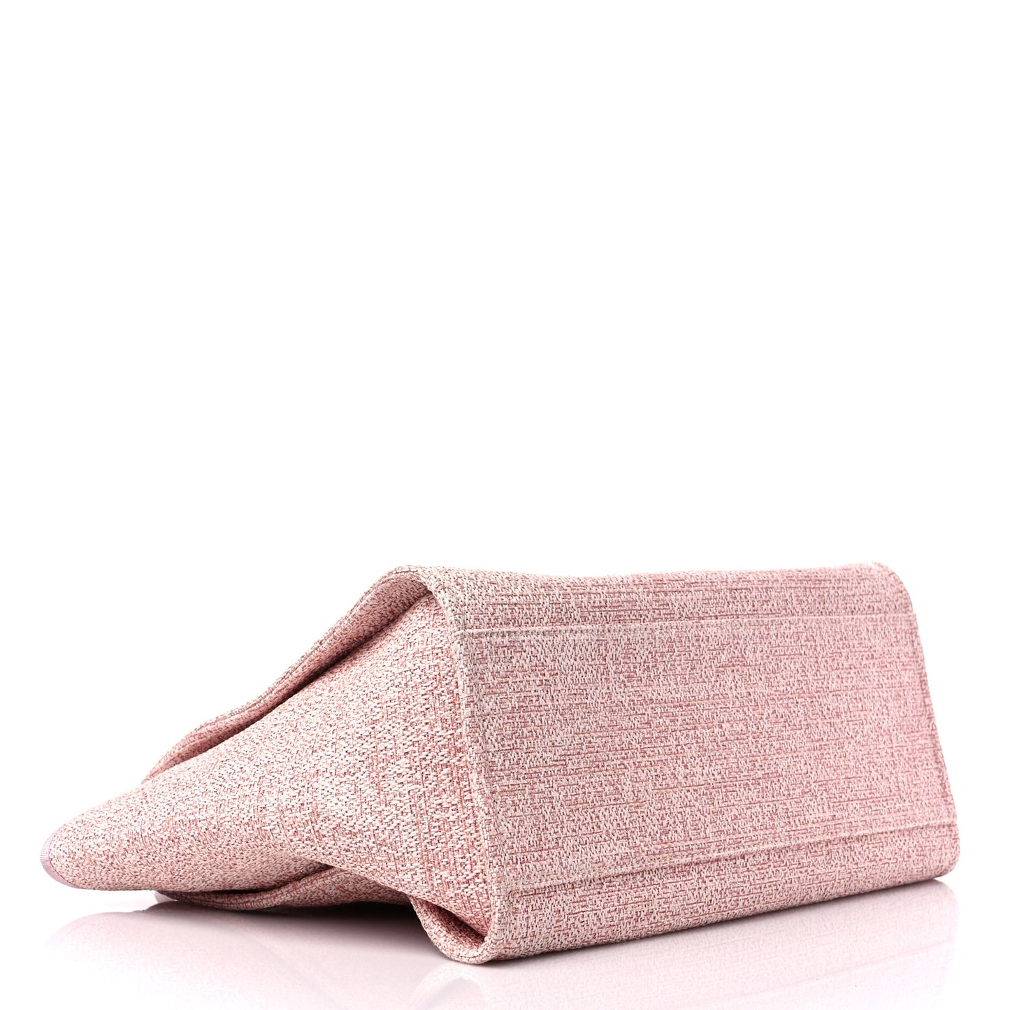 Lurex Boucle Deauville Medium Tote Pink