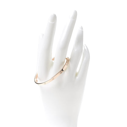Cartier 18K Pink Gold Small LOVE Bracelet 16 2 of 8