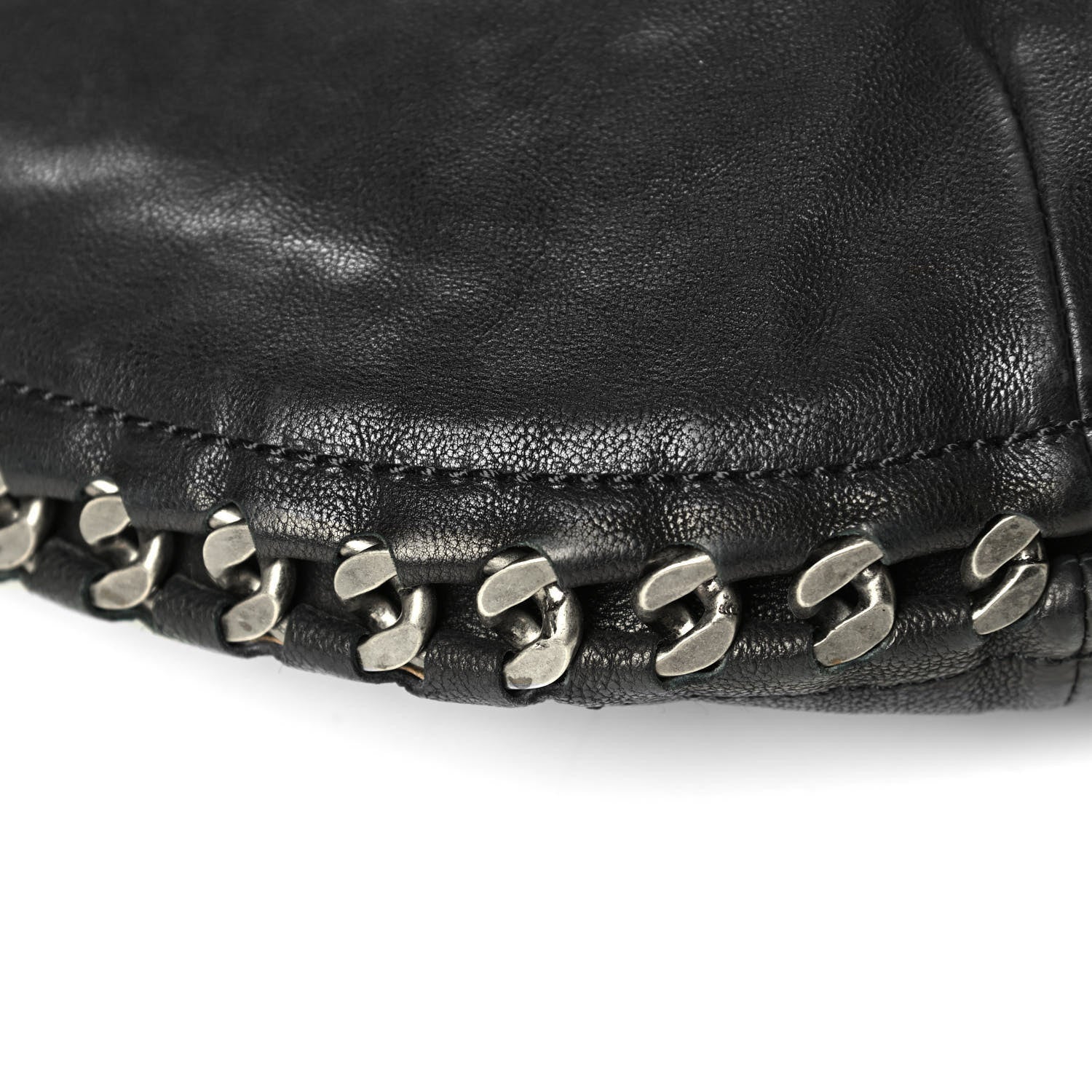 Chanel Calfskin Modern Chain Hobo Black 7 of 7