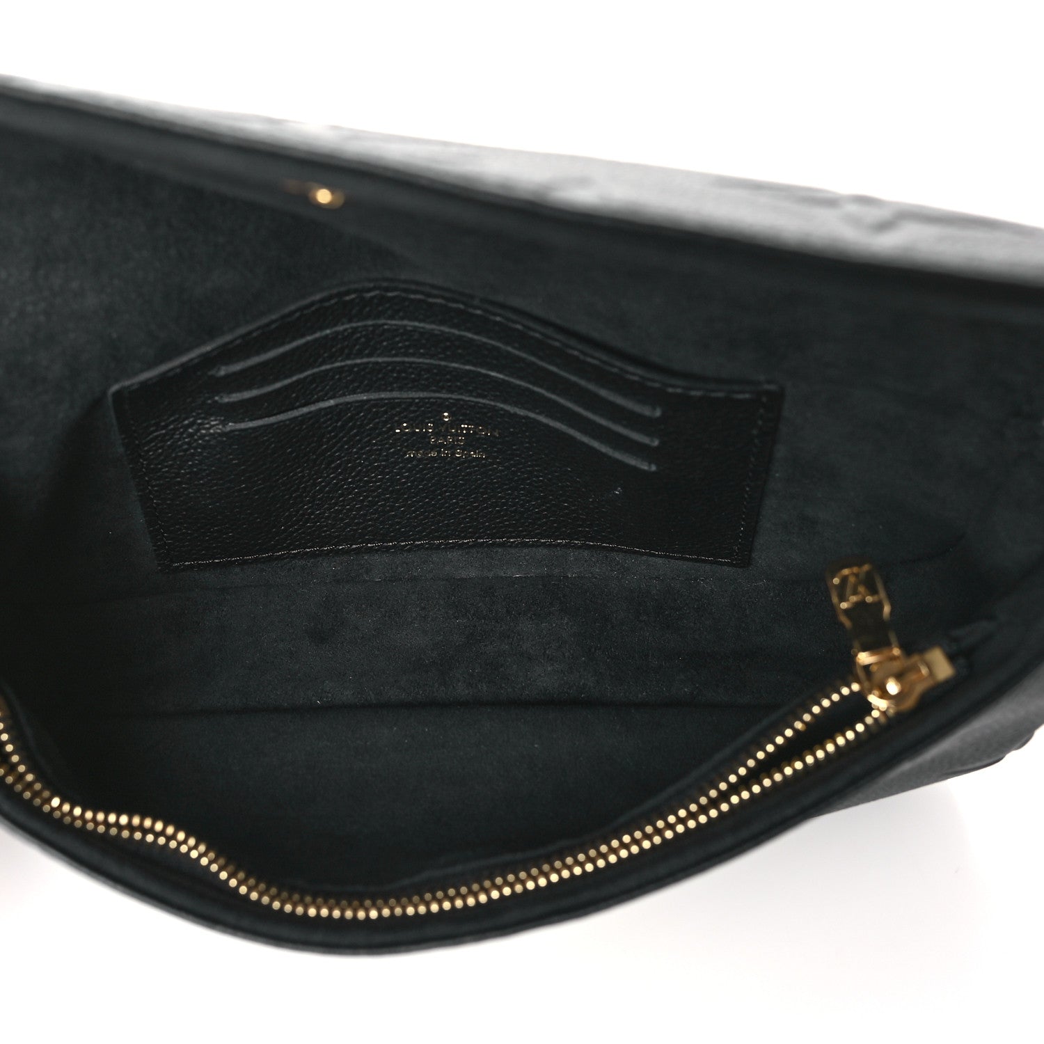 Louis Vuitton Empreinte Monogram Giant Ivy Wallet On Chain Black 5 of 10