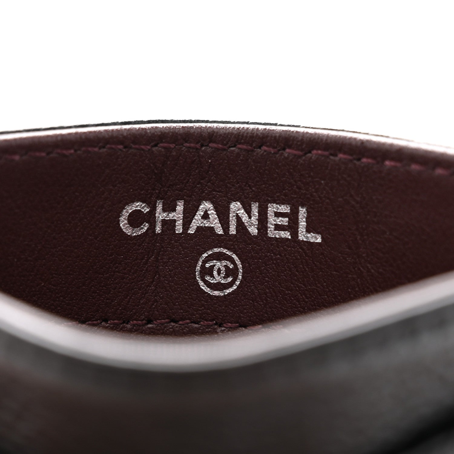 Chanel Caviar Quilted Card Holder Black 7 of 10