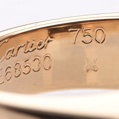 Cartier 18K Yellow Gold Citrine Tank Ring 50 5.25 6 of 7