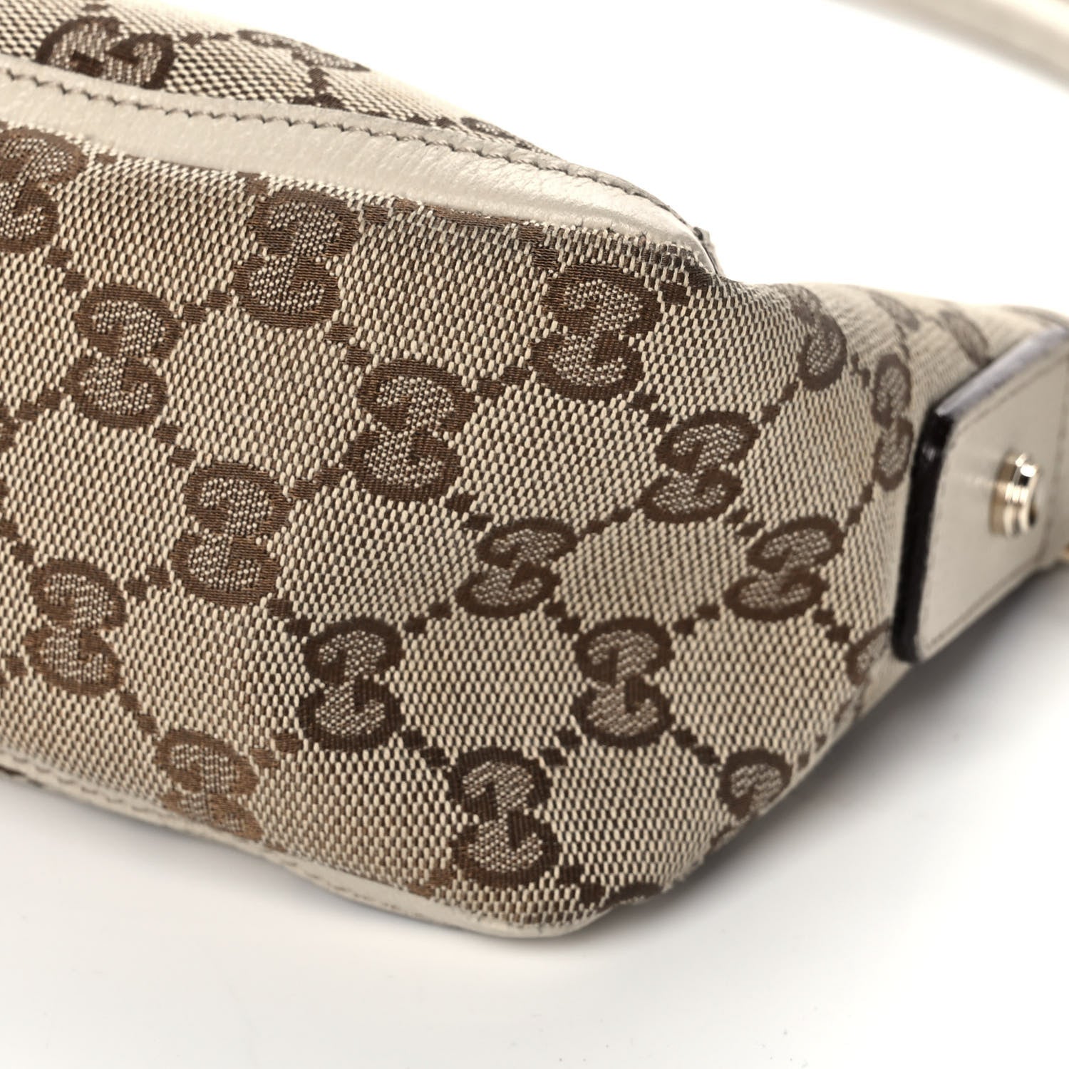 Gucci Monogram D Ring Abbey Pochette Off White 10 of 11
