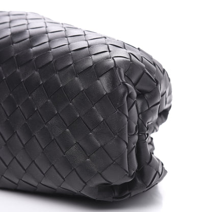 Bottega Veneta Nappa Maxi Intreccio The Pouch Oversized Clutch Black 10 of 10