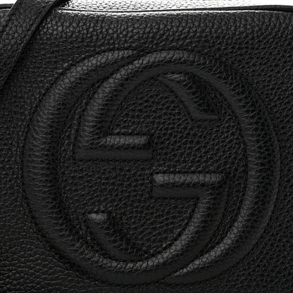 Gucci Pebbled Calfskin Small Soho Disco Bag Black 8 of 11