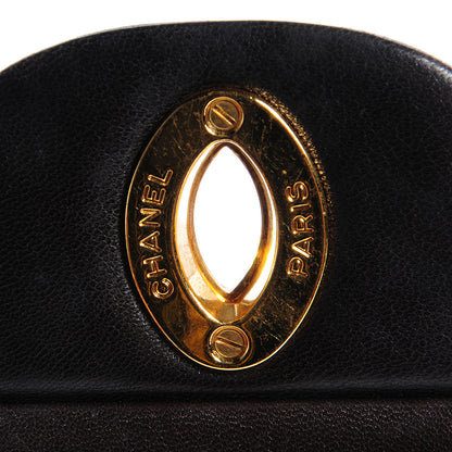 Chanel Lambskin Quilted XL Jumbo Flap Brown 6 of 10