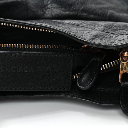 Balenciaga Agneau Giant Rose Gold Hardware Hip Black 6 of 10