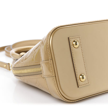 Louis Vuitton Vernis Alma BB Beige Poudre 10 of 11