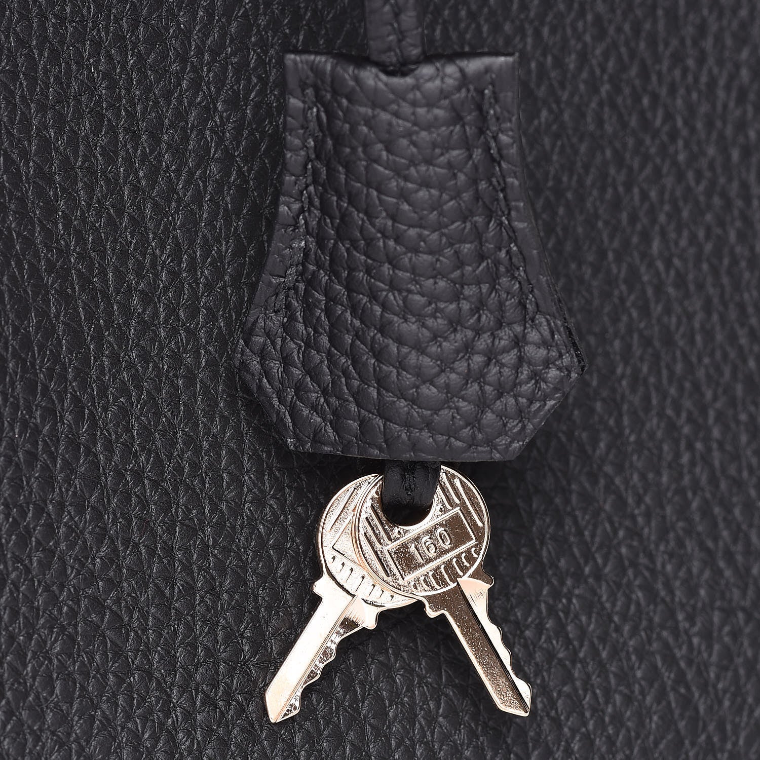 Hermes Togo Birkin 25 Black 35 of 37