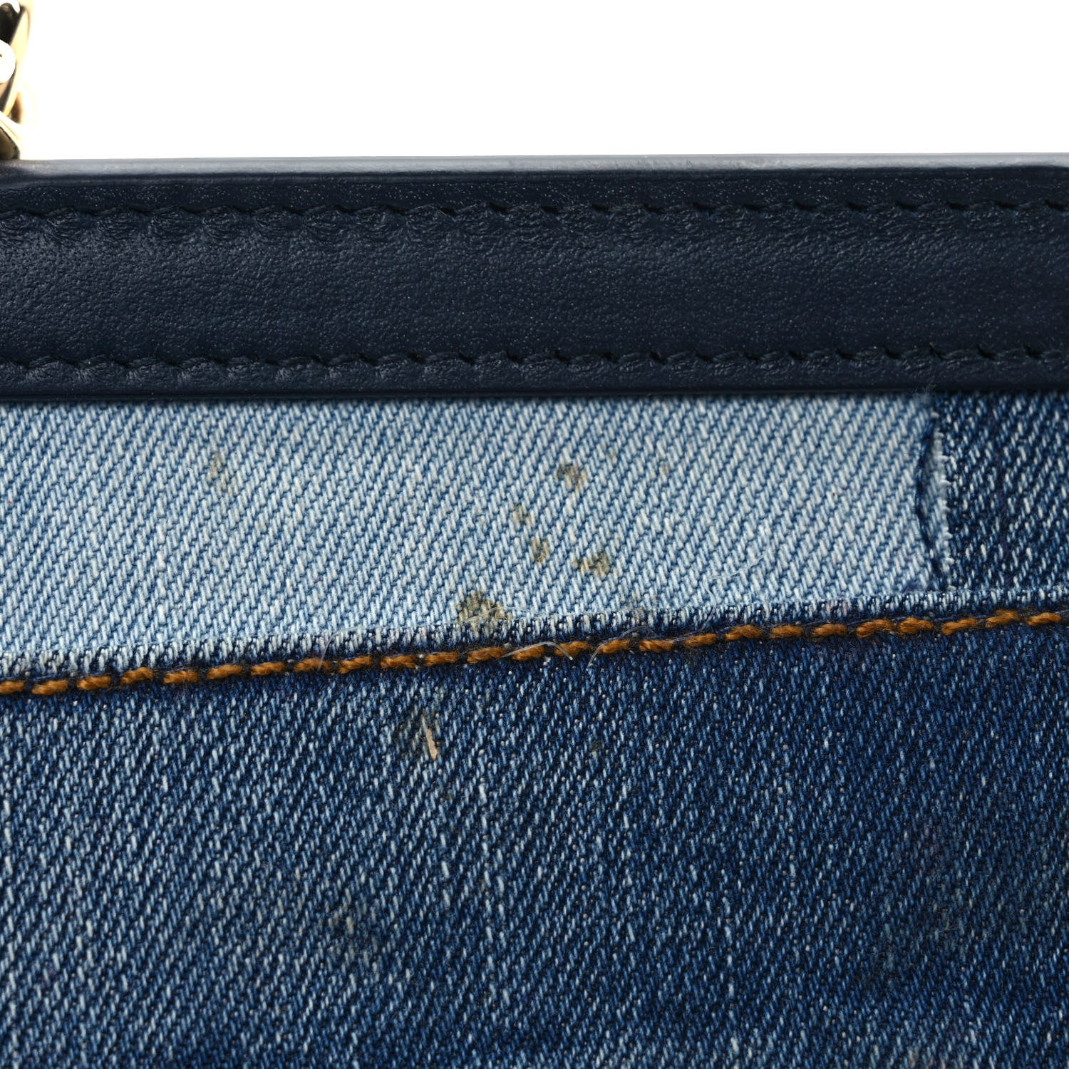 Dolce & Gabbana Calfskin Denim Patchwork Medium Miss Sicily Satchel Blue 9 of 12