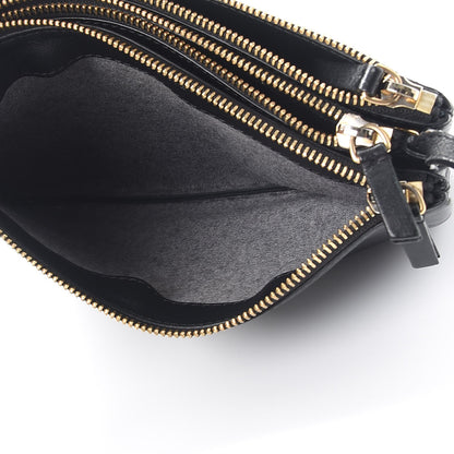 Celine Lambskin Small Trio Crossbody Bag Black 7 of 14