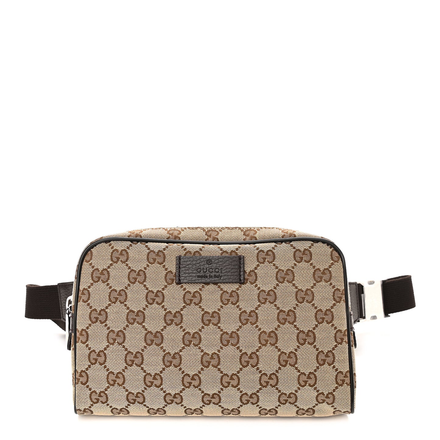 Monogram Belt Bag Dark Brown