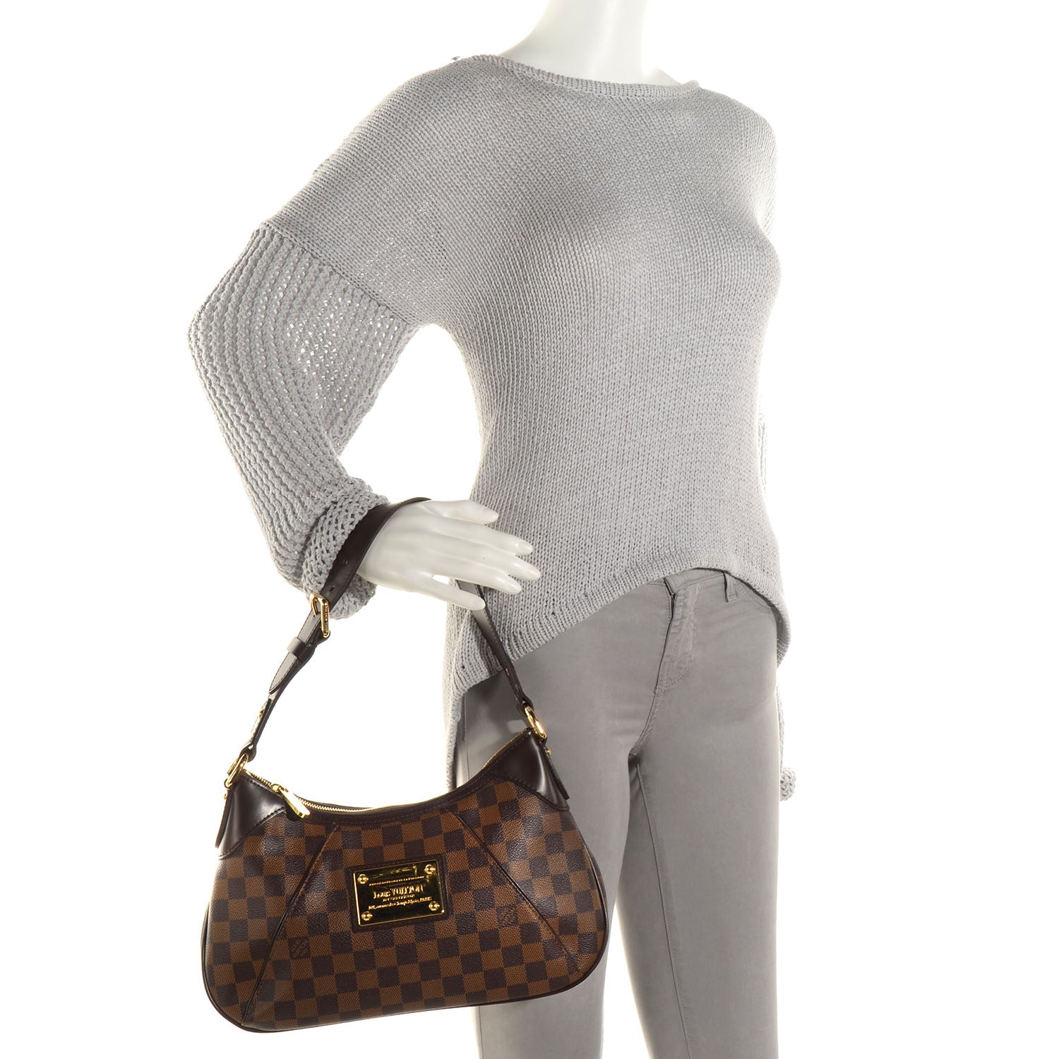 Louis Vuitton Damier Ebene Thames PM 2 of 7