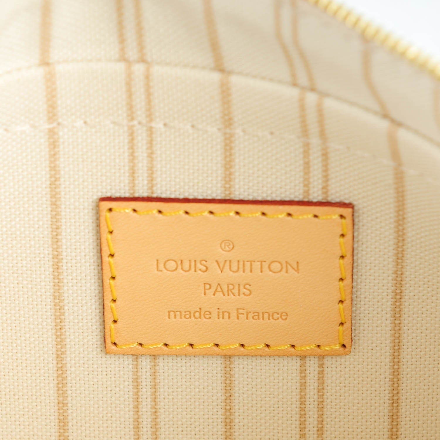 Louis Vuitton Damier Azur Neverfull PM Pochette 6 of 7