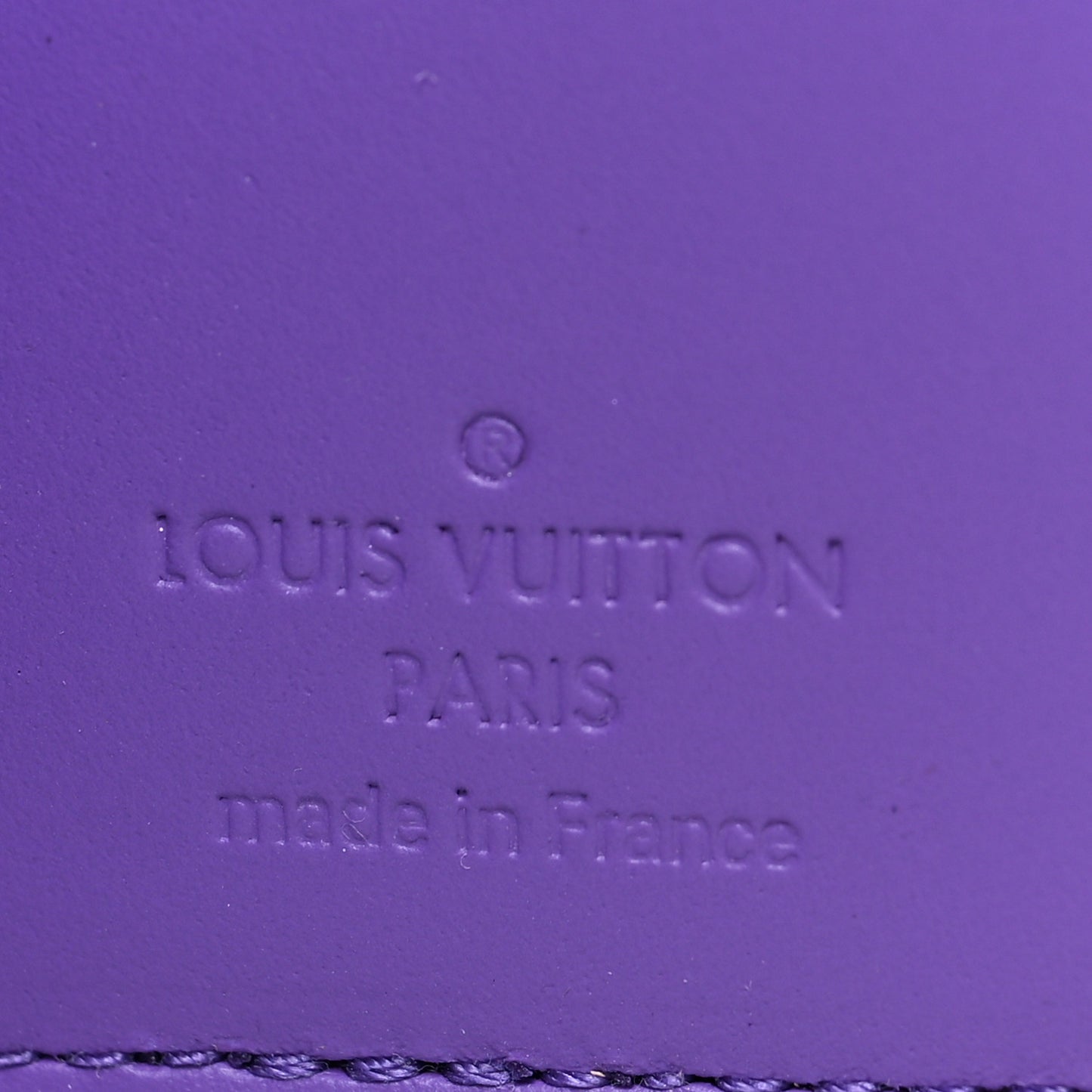 Taurillon Monogram Pocket Organizer Violet