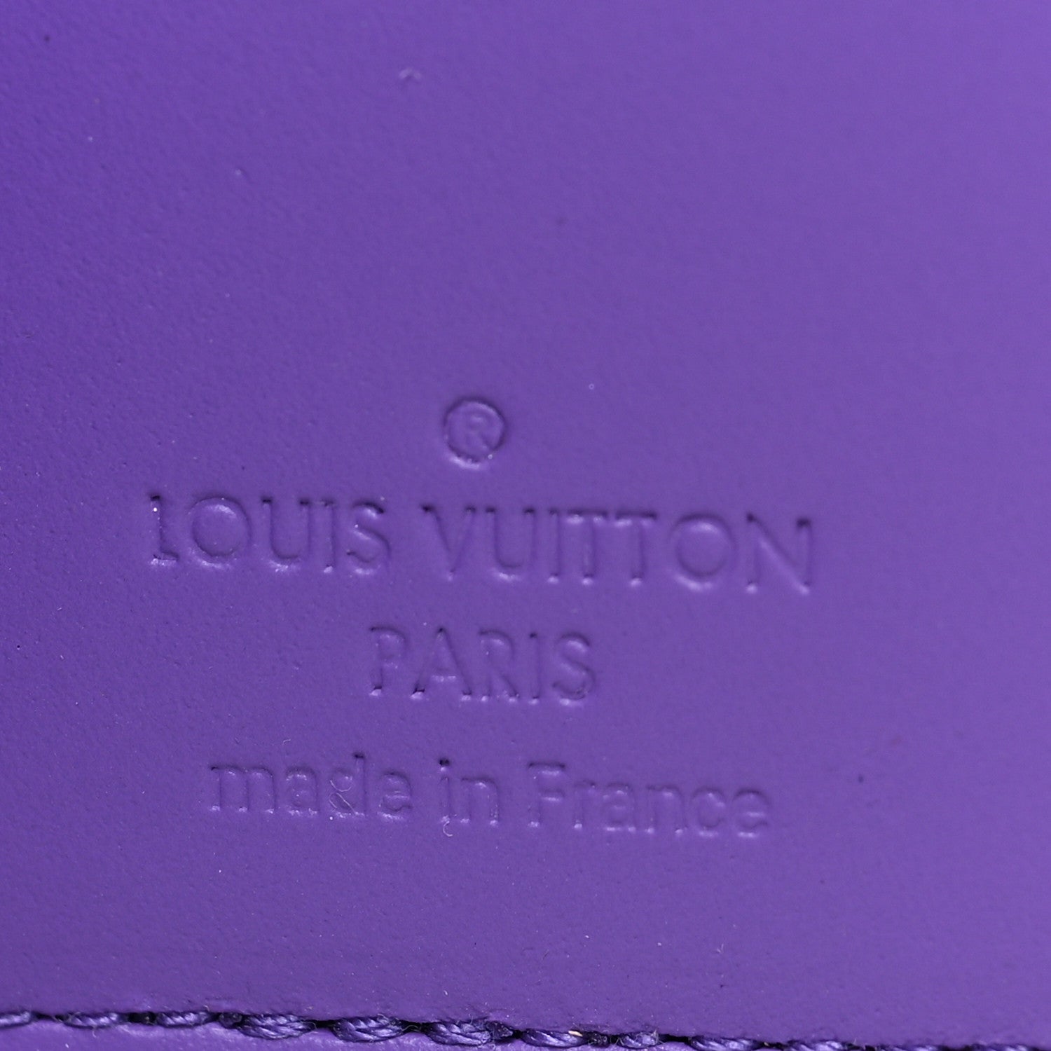 Louis Vuitton Taurillon Monogram Pocket Organizer Violet 6 of 6
