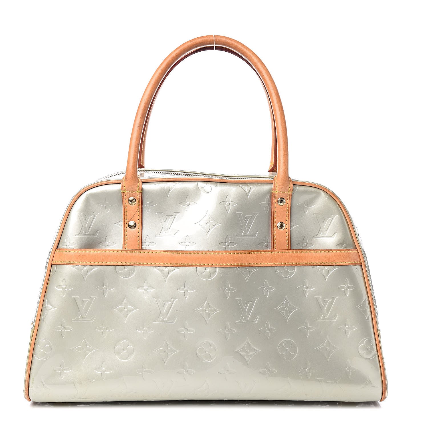 Louis Vuitton Vernis Tompkins Square Silver 1 of 16
