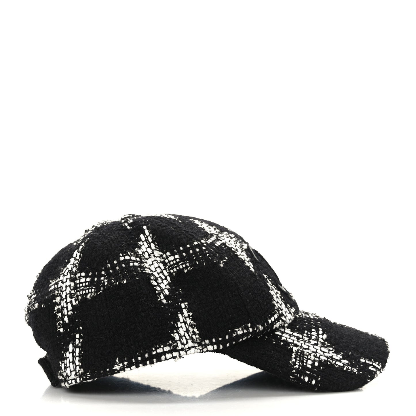 Tweed CC Cap Hat S Black White