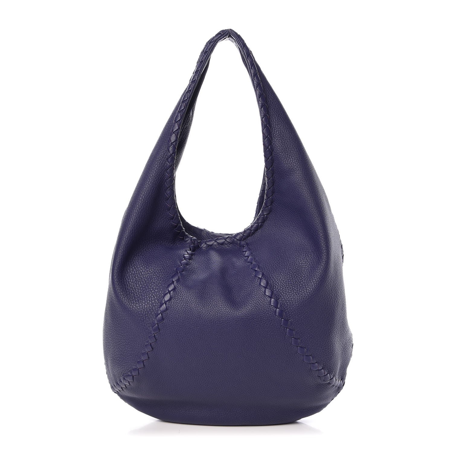 Bottega Veneta Cervo Deerskin Large Hobo Atlantic 1 of 7