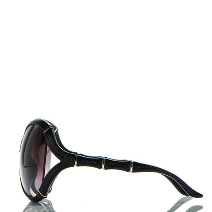 Gucci Oversized Oval Bamboo Sunglasses 3509/S Black 3 of 7