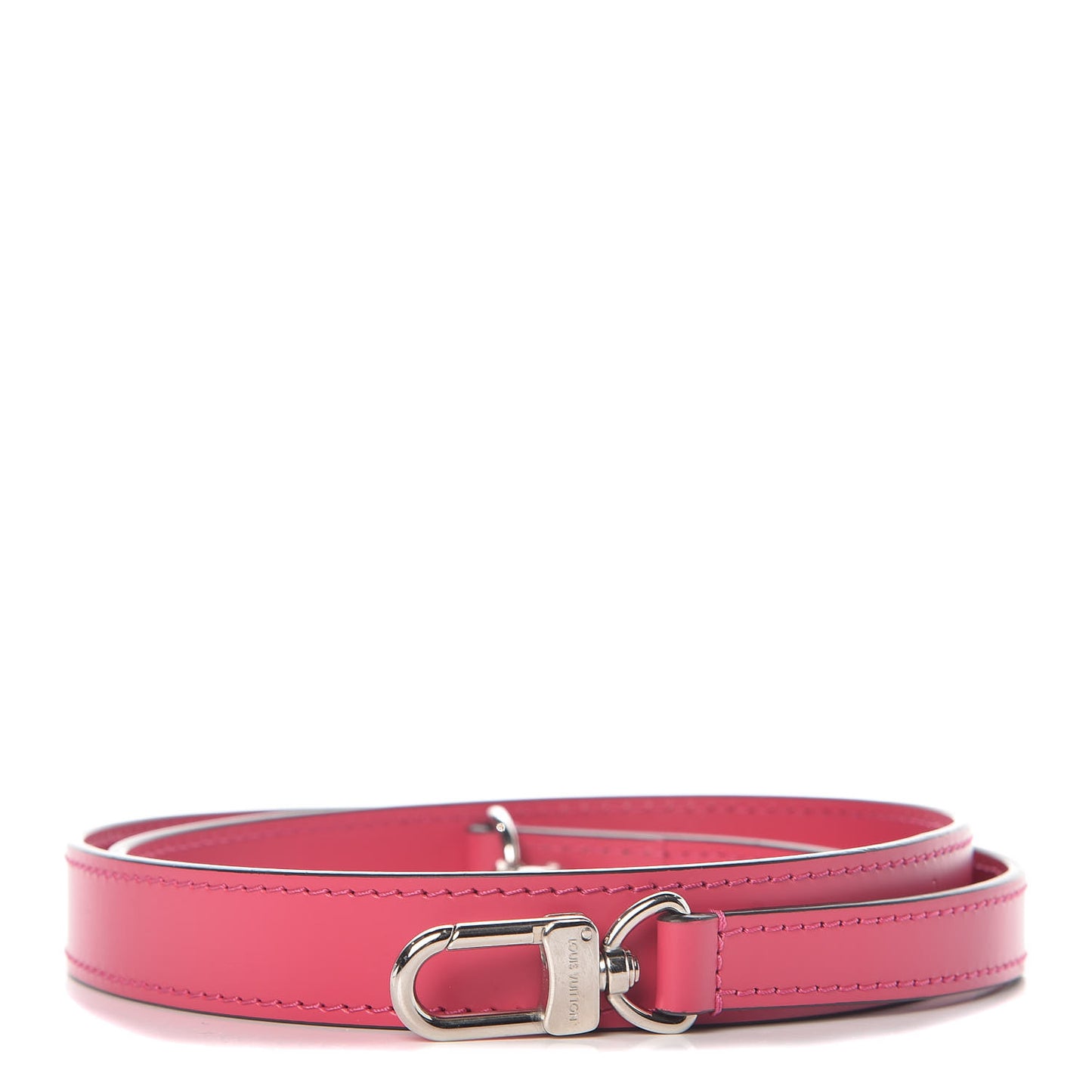 Calfskin Montaigne Shoulder Strap Fuchsia