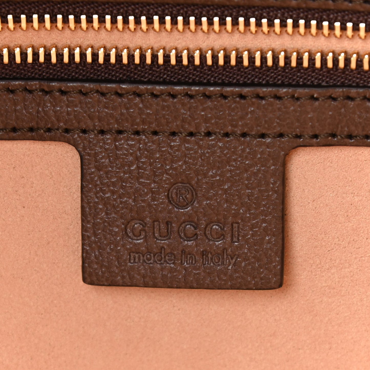 GG Supreme Monogram Medium Ophidia Shopping Tote Brown
