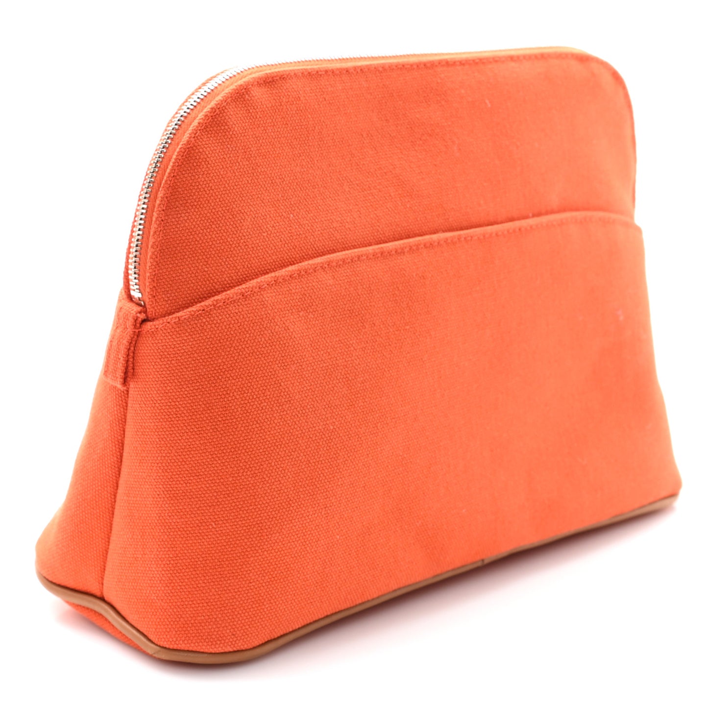 Cotton Canvas Bolide Travel Cosmetic Pouch MM Feu