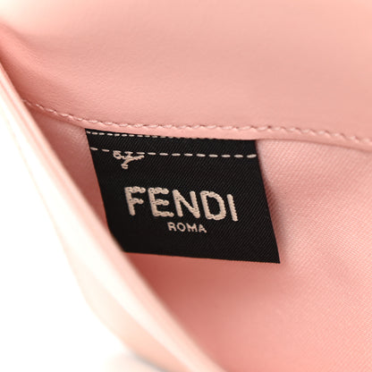 Fendi Vitello Century Eyebrow Monster Eyes Embossed Tube Wallet on Chain Confetto 8 of 11