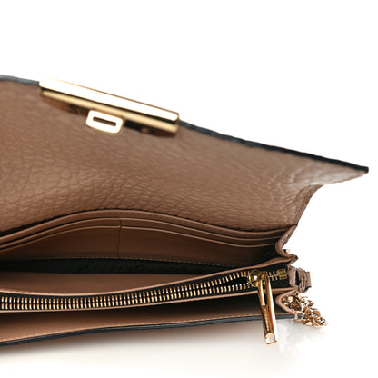 Burberry Signature Grain Small Madison Chain Clutch Pale Apricot 5 of 12