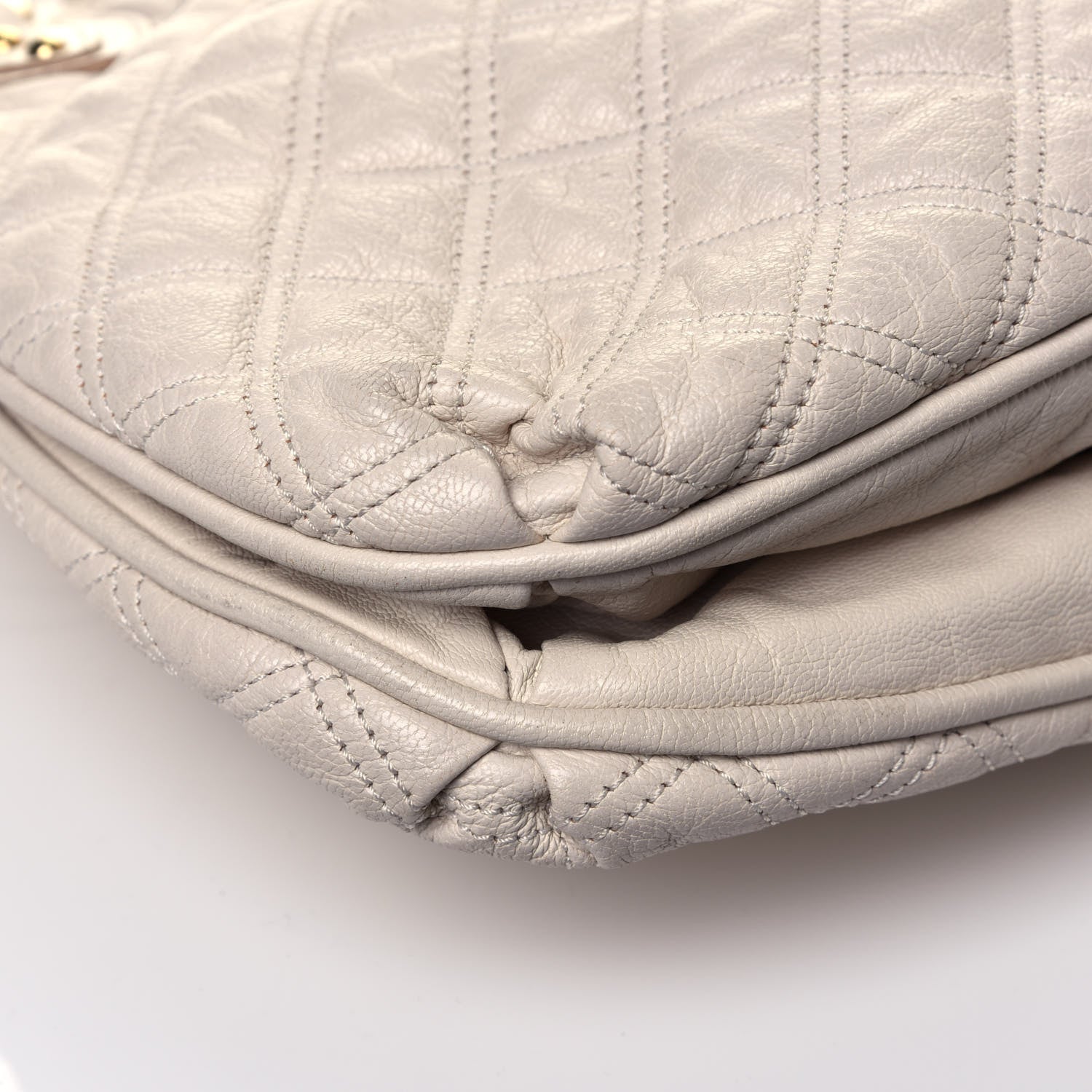 Marc Jacobs Lambskin Quilted Small Cecilia Cream 11 of 13