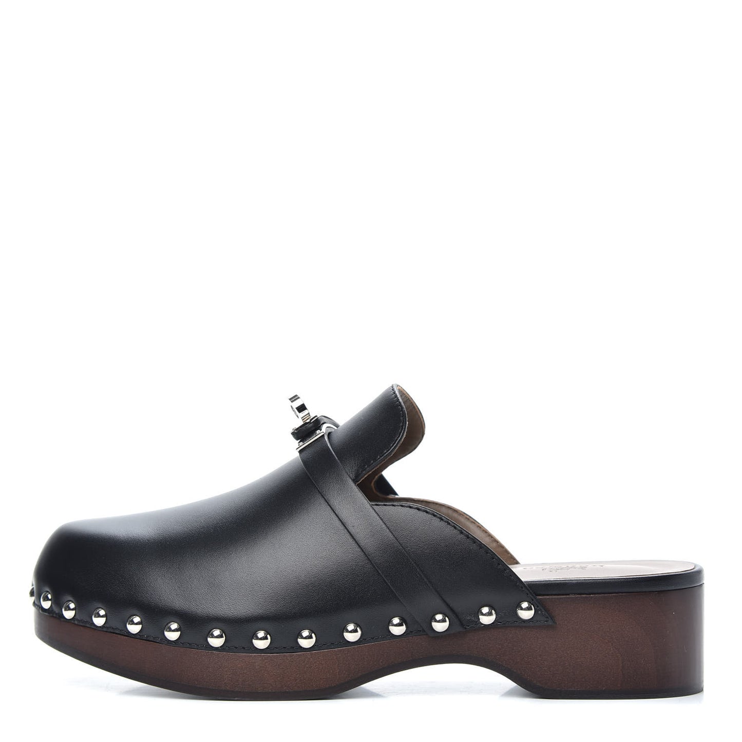 Calfskin Carlotta Mules 37 Black